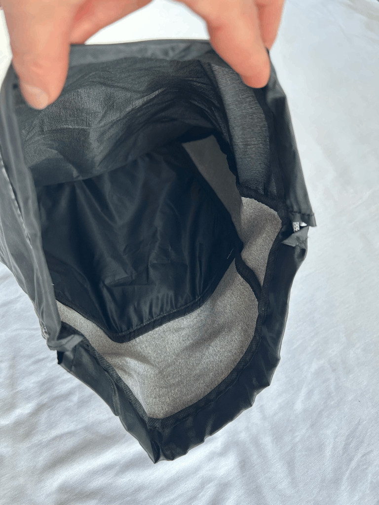 CAT Gray and Black Drawstring Bag, Caterpiller Bag, School Bag