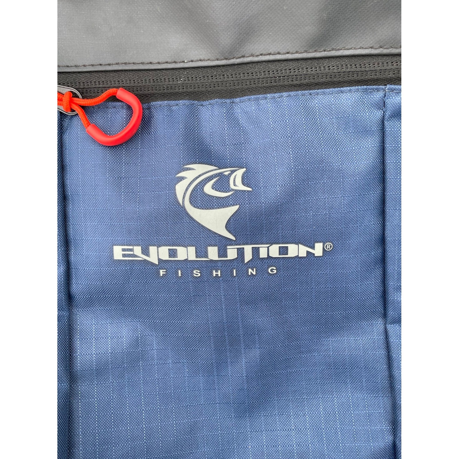 Evolution Fishing 3700 Tackle Backpack Blue Black Ripstop Angler Bag Mens