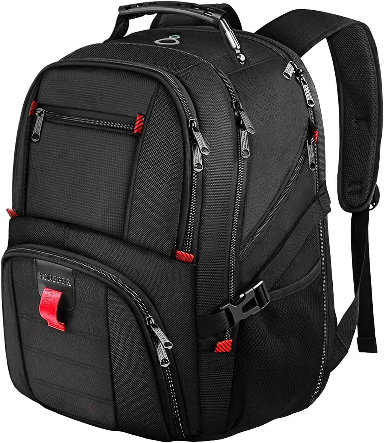 Large Laptop Backpack for Men, Heavy Duty Travel Backpack Carry on Flight Approv
