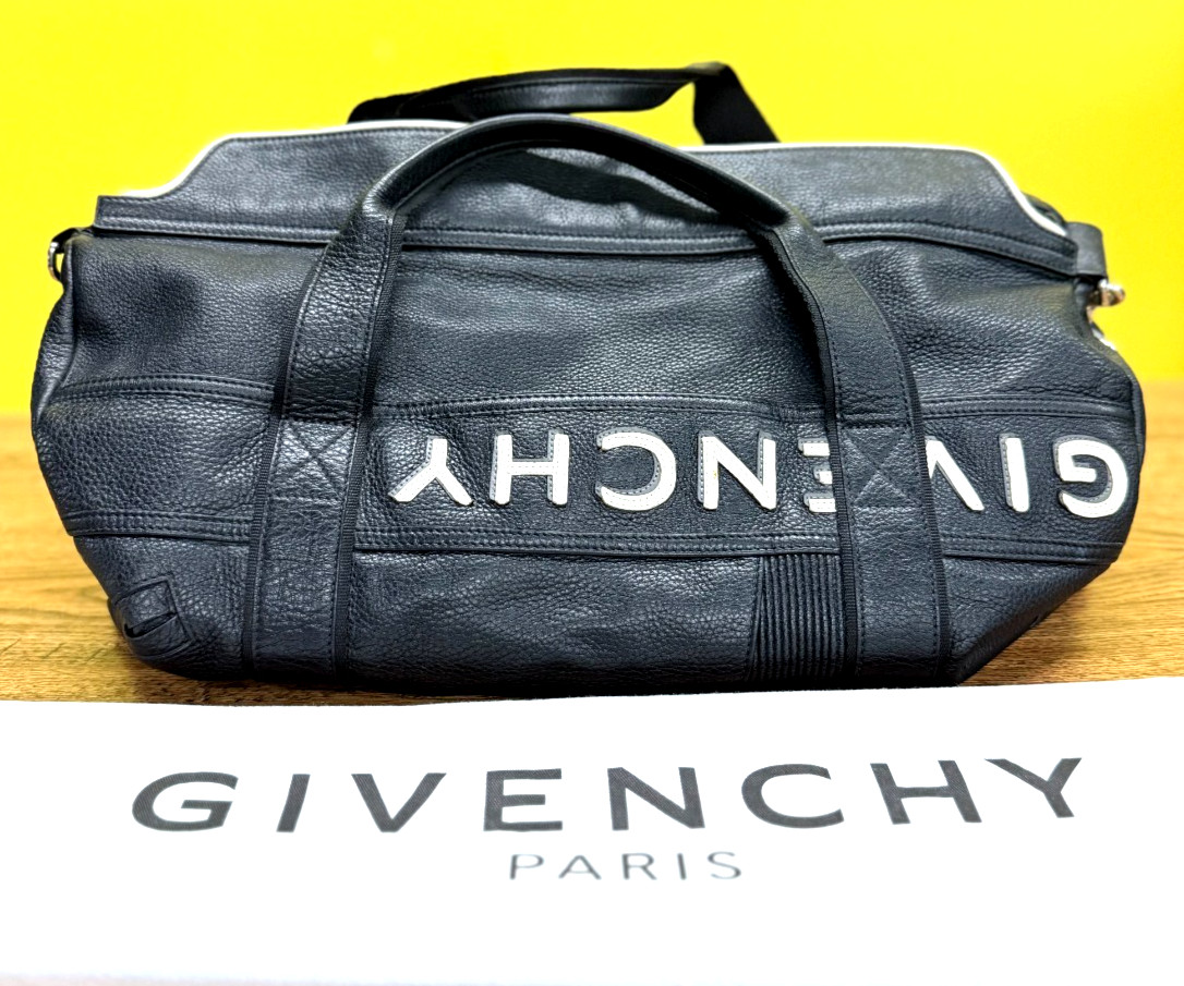 Givenchy Mc3 Leather Duffle Bag