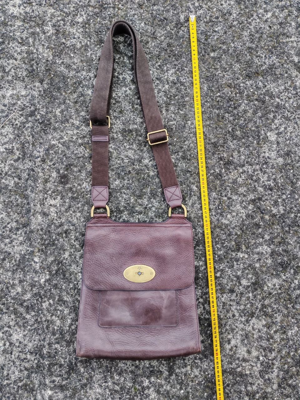 Mulberry Messenger Bag Vintage Pocket Men Leather Color Brown