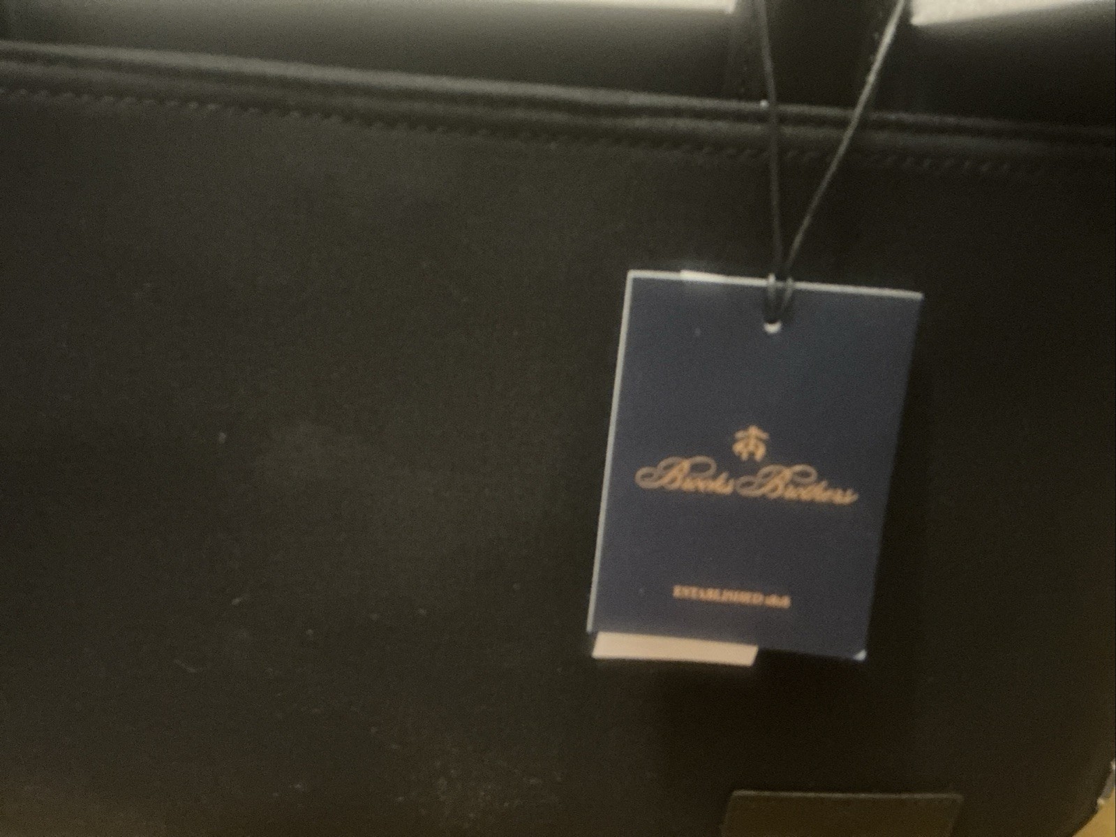Brooks Brothers Medford Slim Briefcase- NEW with Tags
