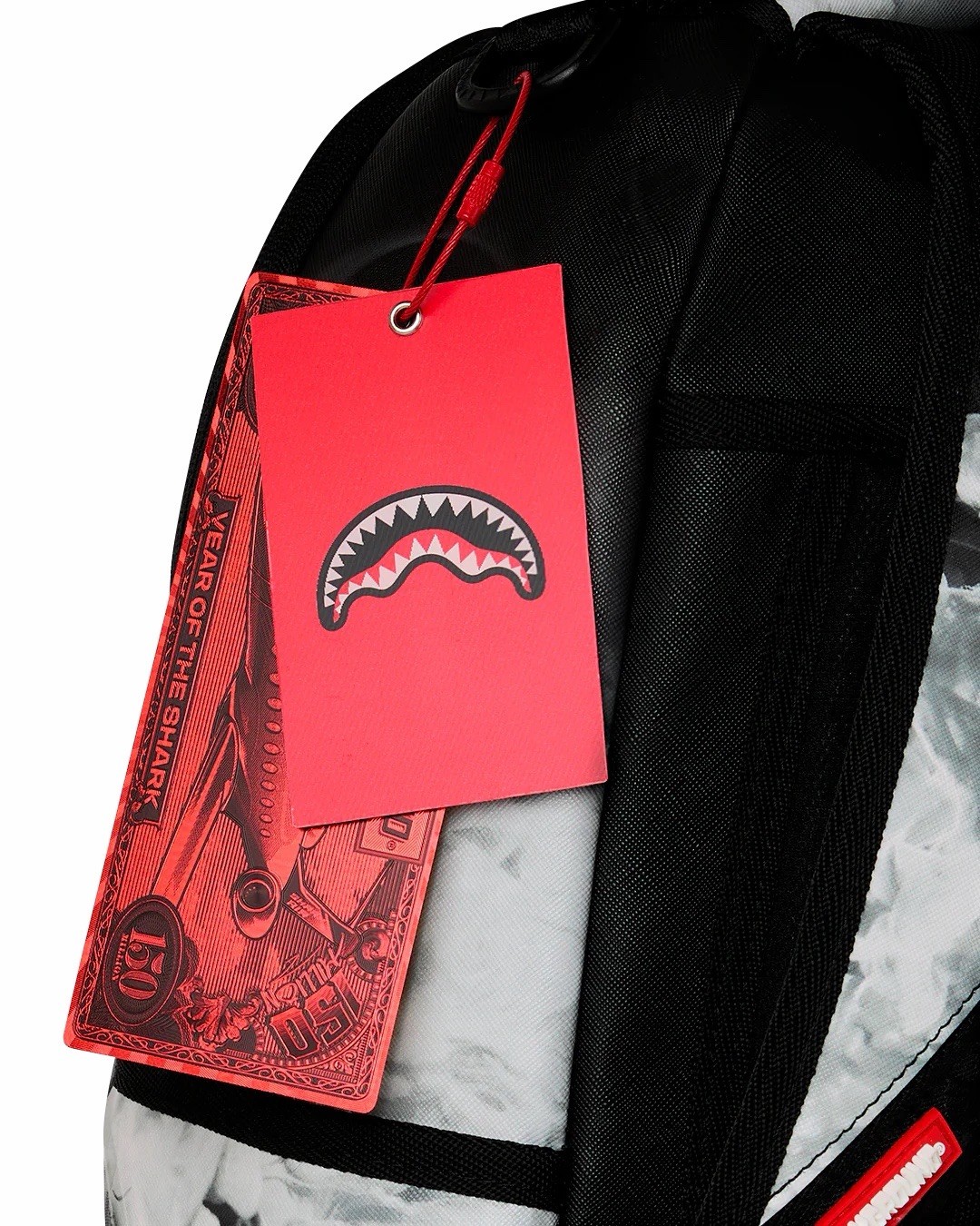 SPRAYGROUND LIMITED EDITION BACKPACK PHANTOM FADE ELEVATE WHITE SMOKE GHOST NEW