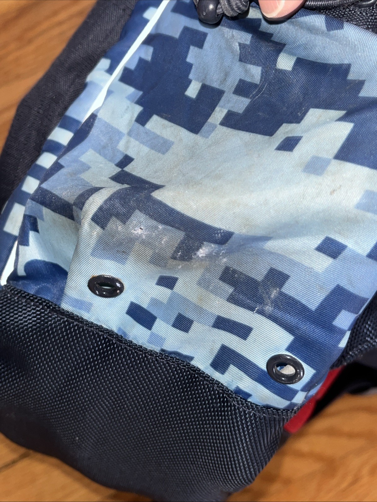 Vineyard Vines Backpack Blue Padded Laptop School Book Bag Backpack Camo