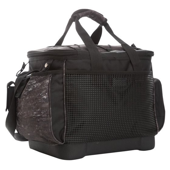 Realtree Aspect Large Fishing Tackle Bag Gray Camo w/ Tackle Boxes Polyester