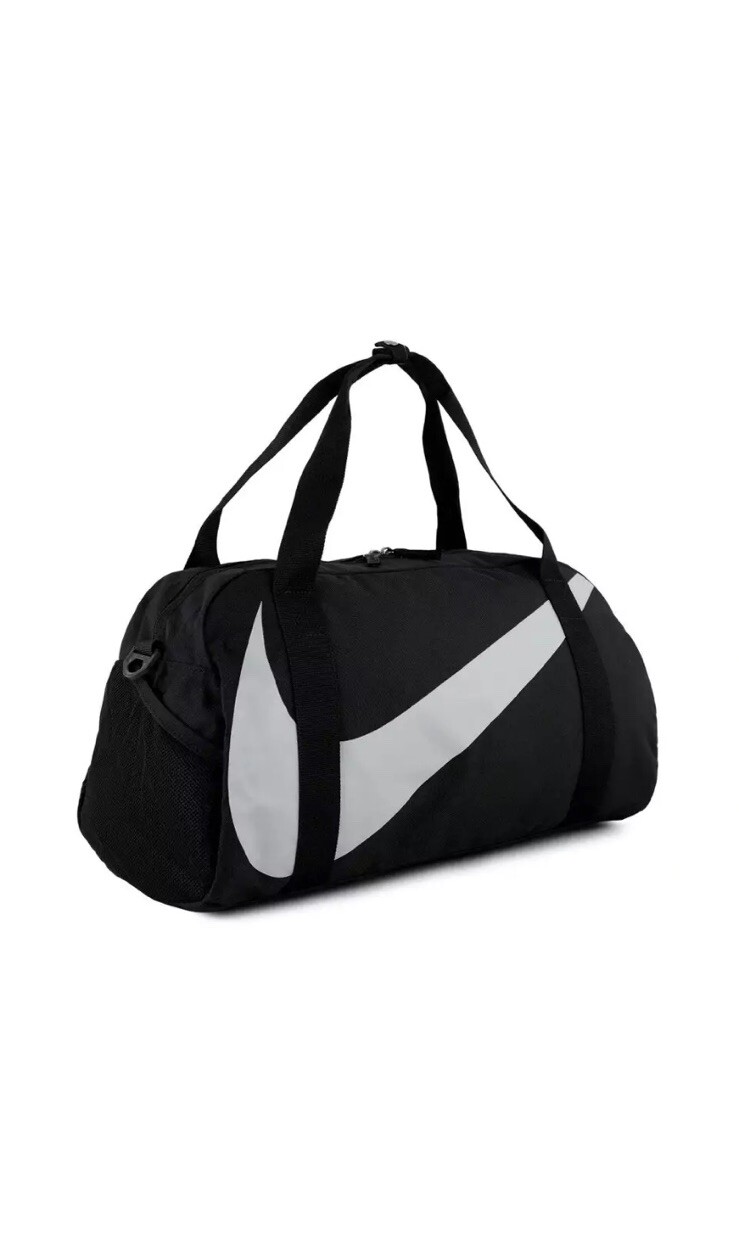 🔥✅ BNWT Nike 26L Kids’ Nike Gym Club Duffle Bag – Black/Wolf Grey