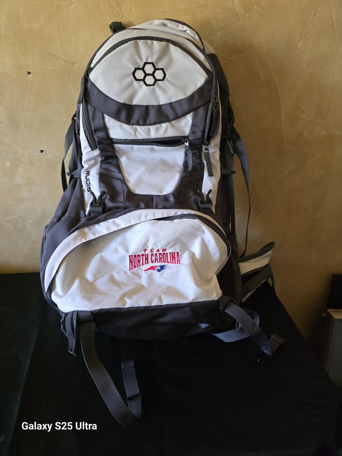 RUDIS Genesis Wrestling Gearpack Backpack Team North Carolina White Gray 35L NEW