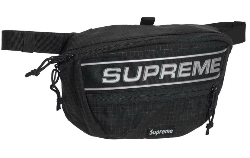 NEW Authentic Supreme 3D Logo Waist Bag Black FW23 One Size