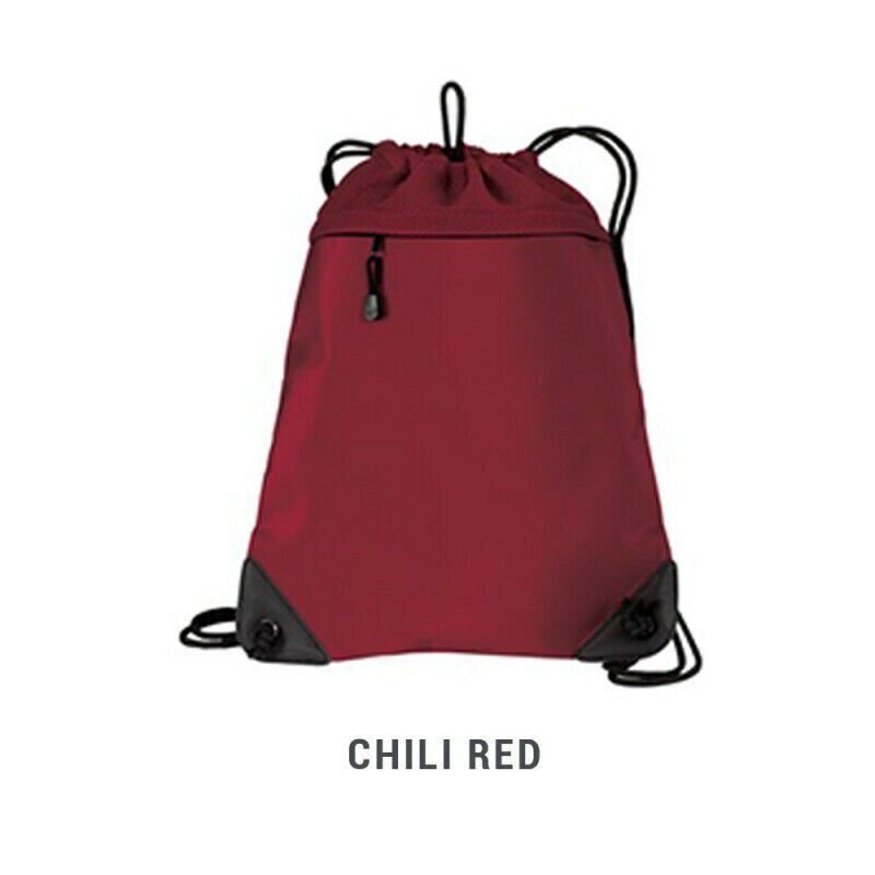 Port Authority Cinch Pack with Mesh Trim