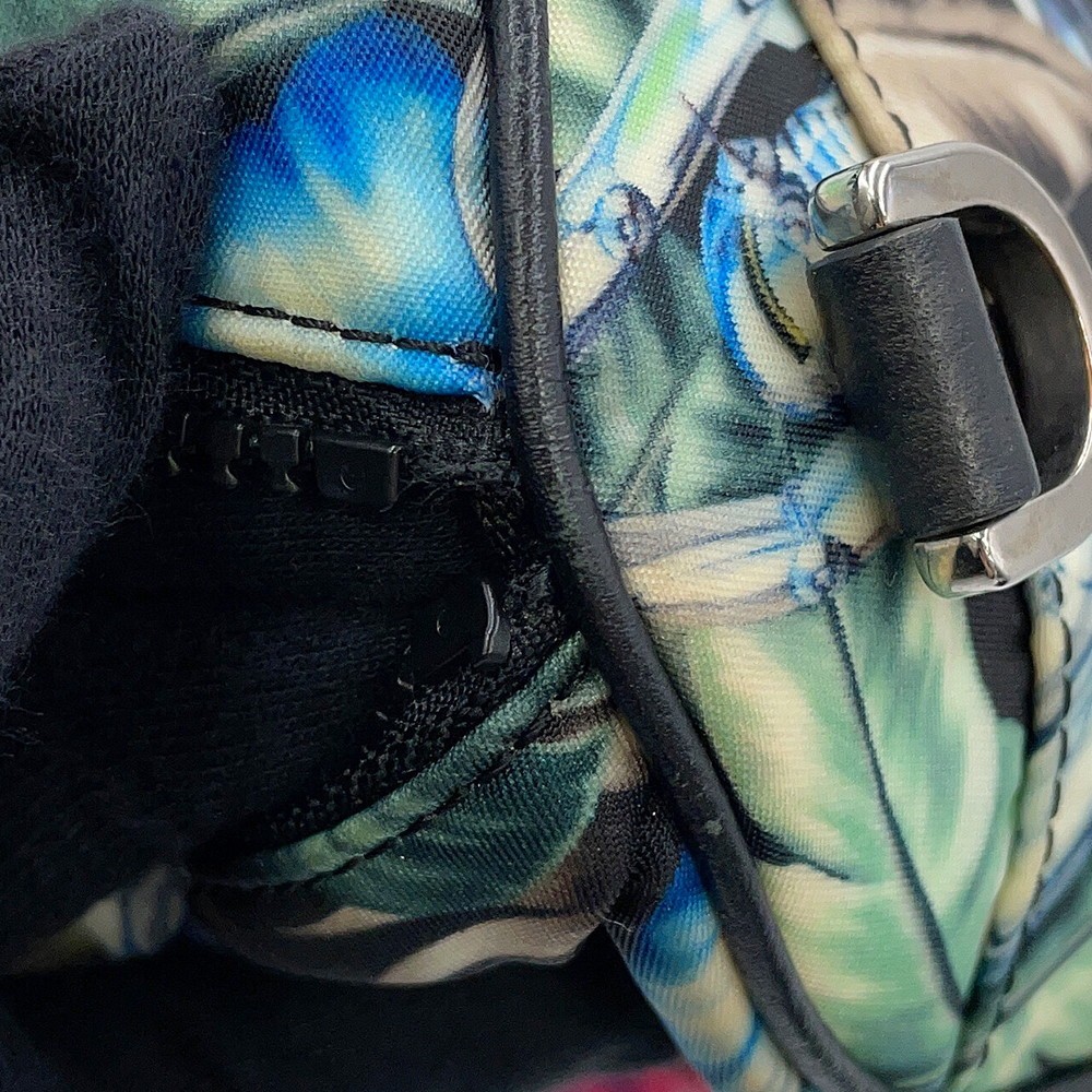 Dior Roller SORAYAMA Collaboration Shoulder Bag Nylon Black/Multicolor