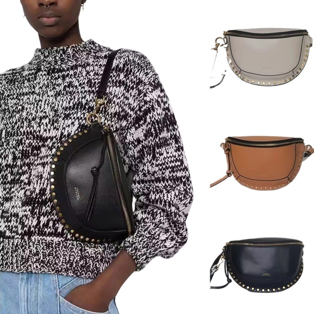 Isabel Marant Skano Studded Leather Fanny Pack – Brand New with Tags
