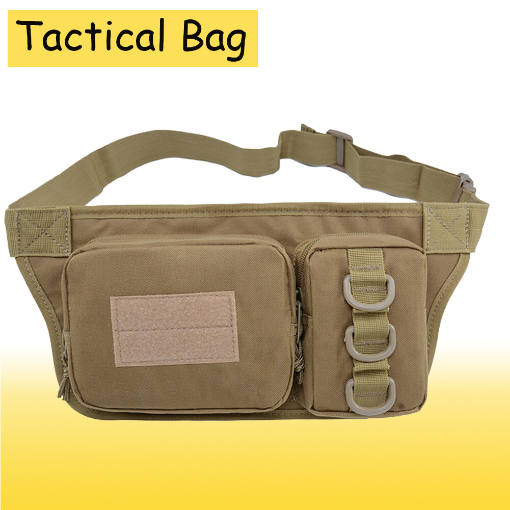 Men’s Shoulder Bag Mobile Phone Pack Cycling Hiking Anti-theft Pocket Waist Bag