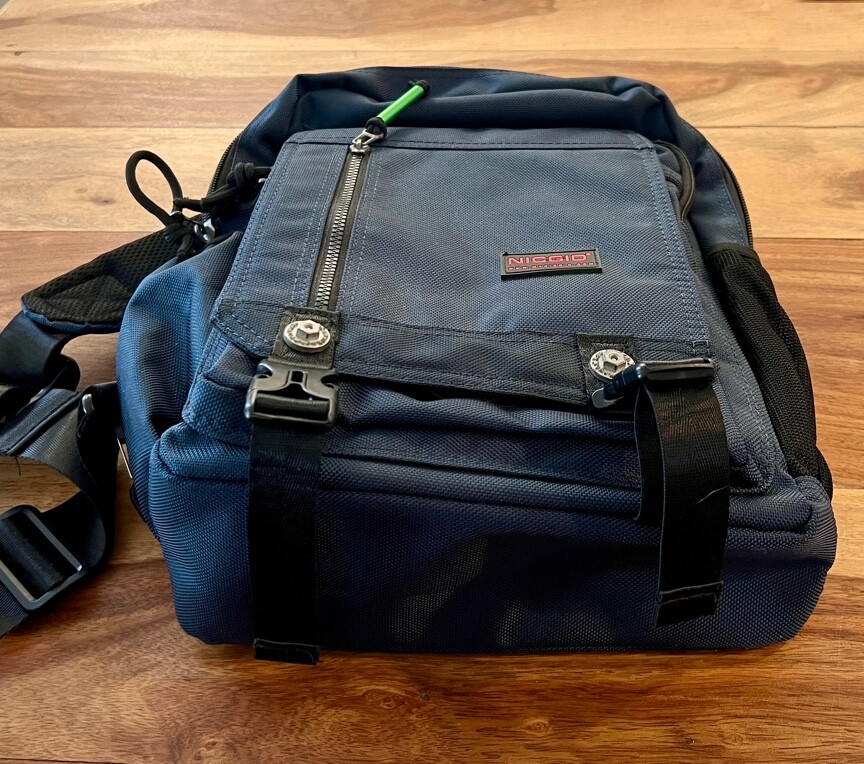 Multi-use Crossbody Pack/CarryOn, School, Work, Baby Carryall, Pockets+++
