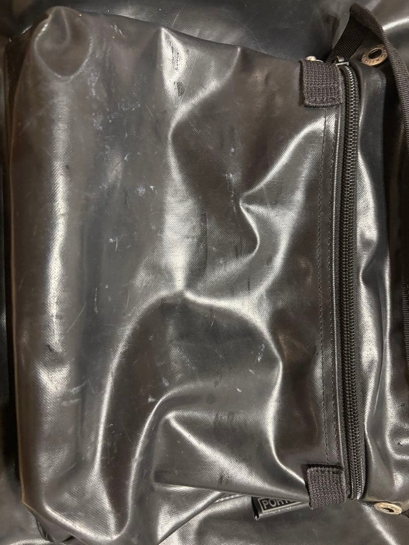 PORTER Backpack Daypack Patent Leather Black Yoshida & Co.