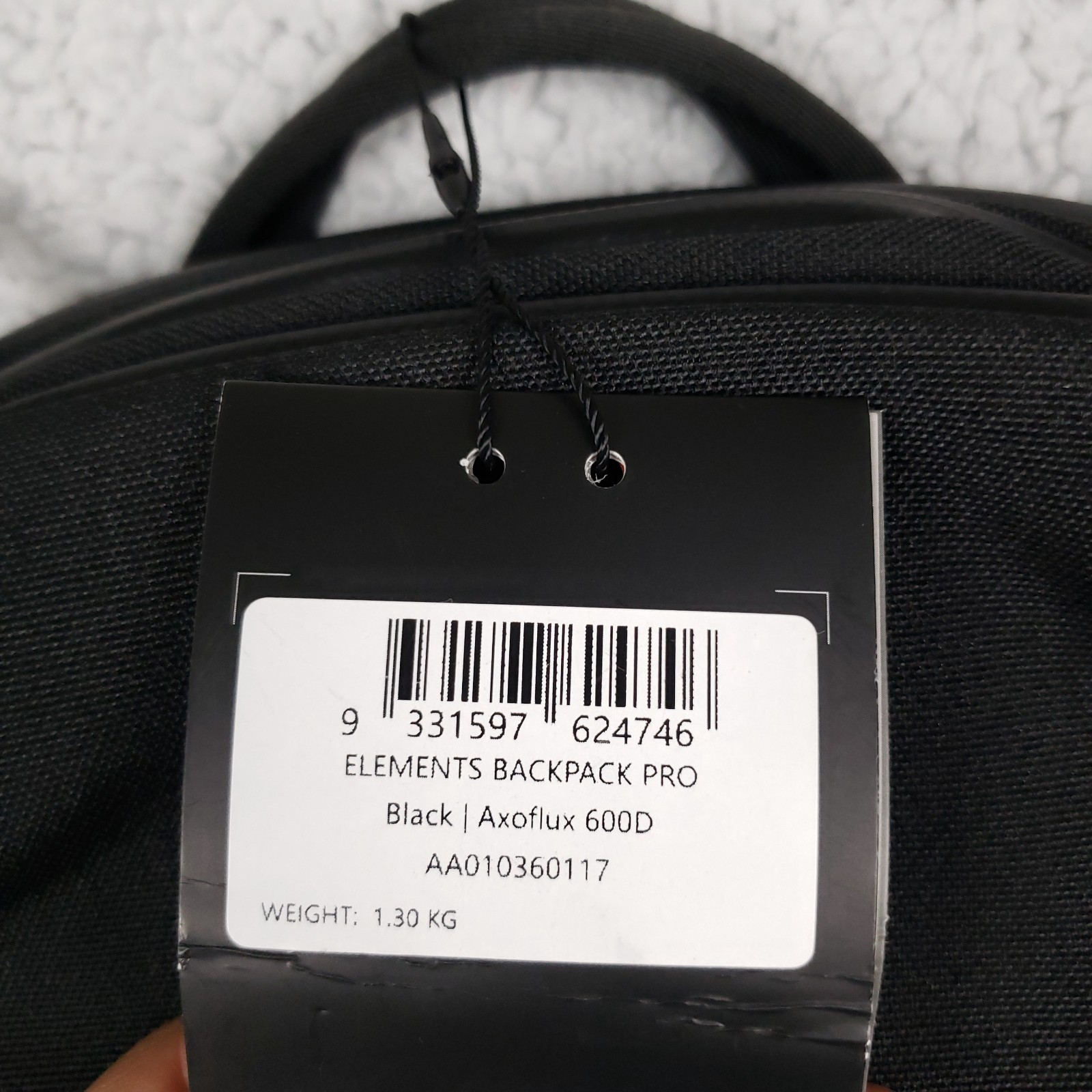 NEW ALPAKA Elements Backpack Pro Axoflux 600D Black 26L