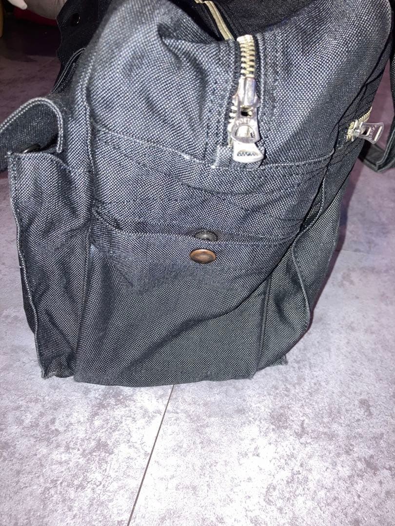 PORTER YOSHIDA SMOKY Boston Tote Bag Black Japan Authentic