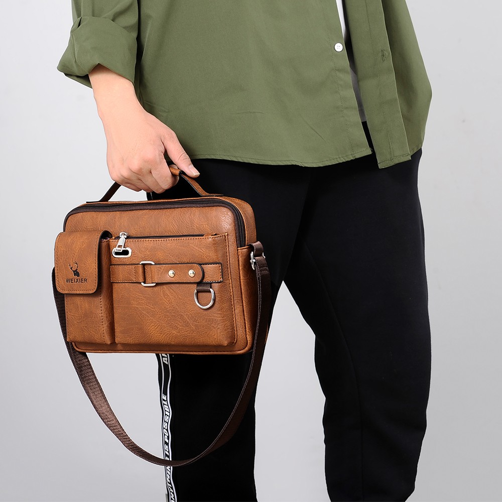 Single-shoulder Bag Crossbody Bag Handbag Briefcase Casual Bag For Men Travels