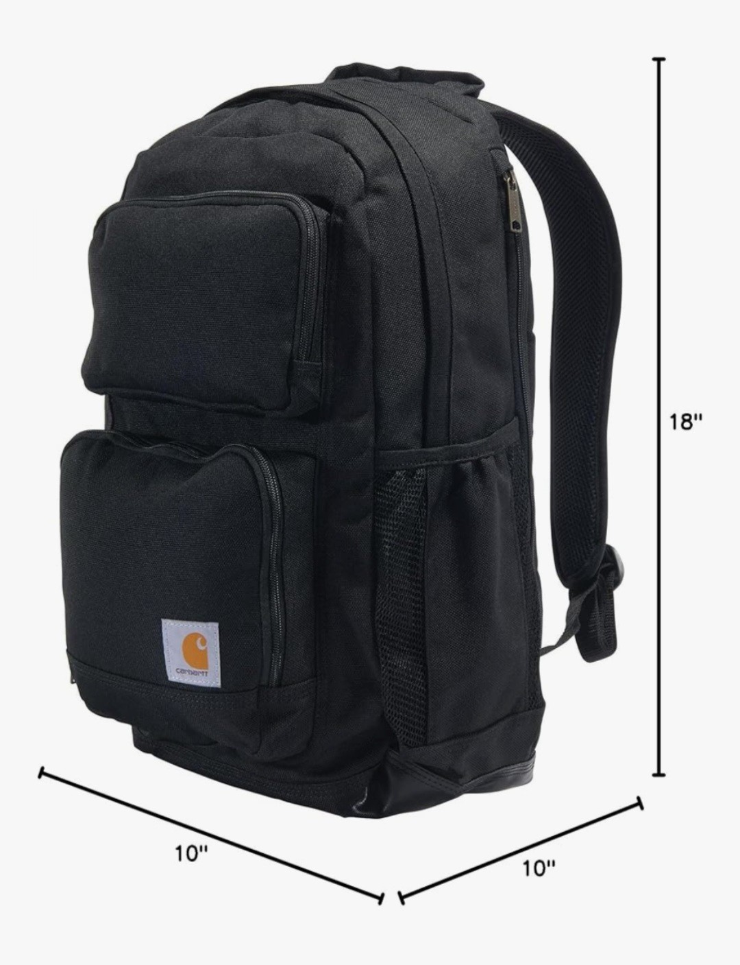Carhartt Foundry Backpack 28L Black | Dual Compartment Heavy Duty Work Bag