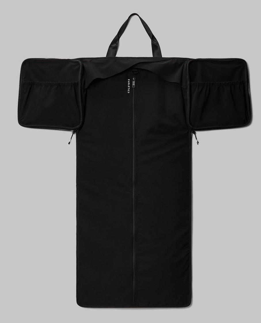 Fabletics Convertible Travel Bag in Black 34.5L 25cm x 48cm x 28cm