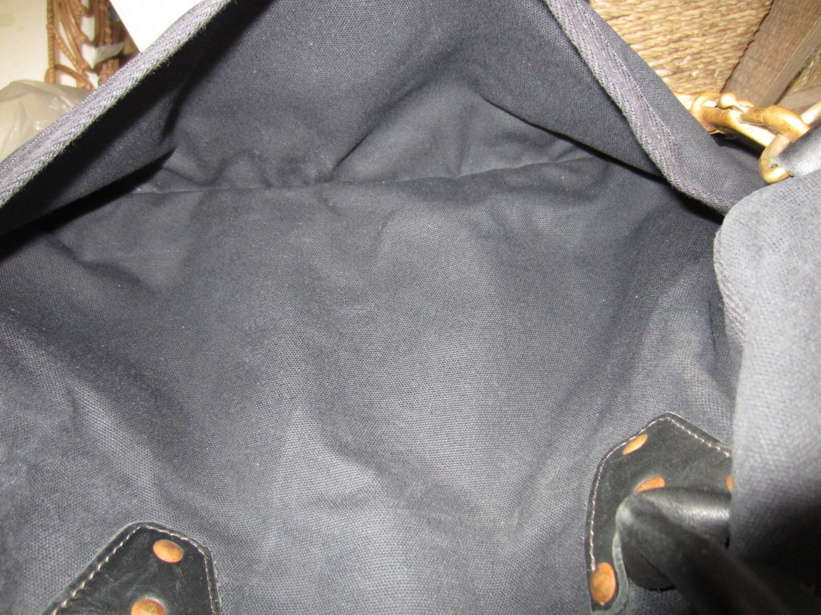 Frost River for Askov Finlayson Correspondent Brief Bag Dark Navy Blue Box 11