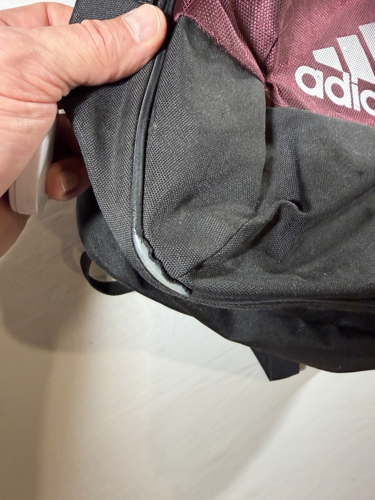 Adidas ClimaCool Maroon & Black Backpack – #40 – Multi-Pocket – Pre-Owned