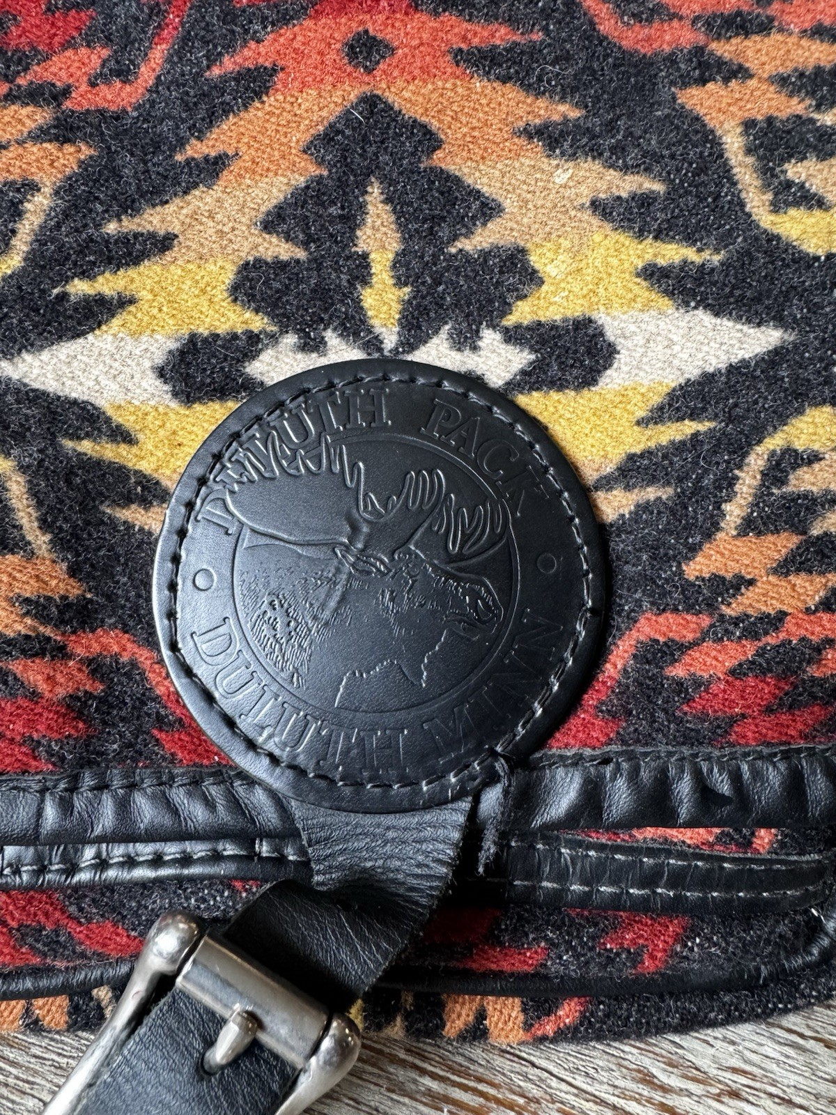Duluth Pack Minn Crossbody Bag multicolor Wool