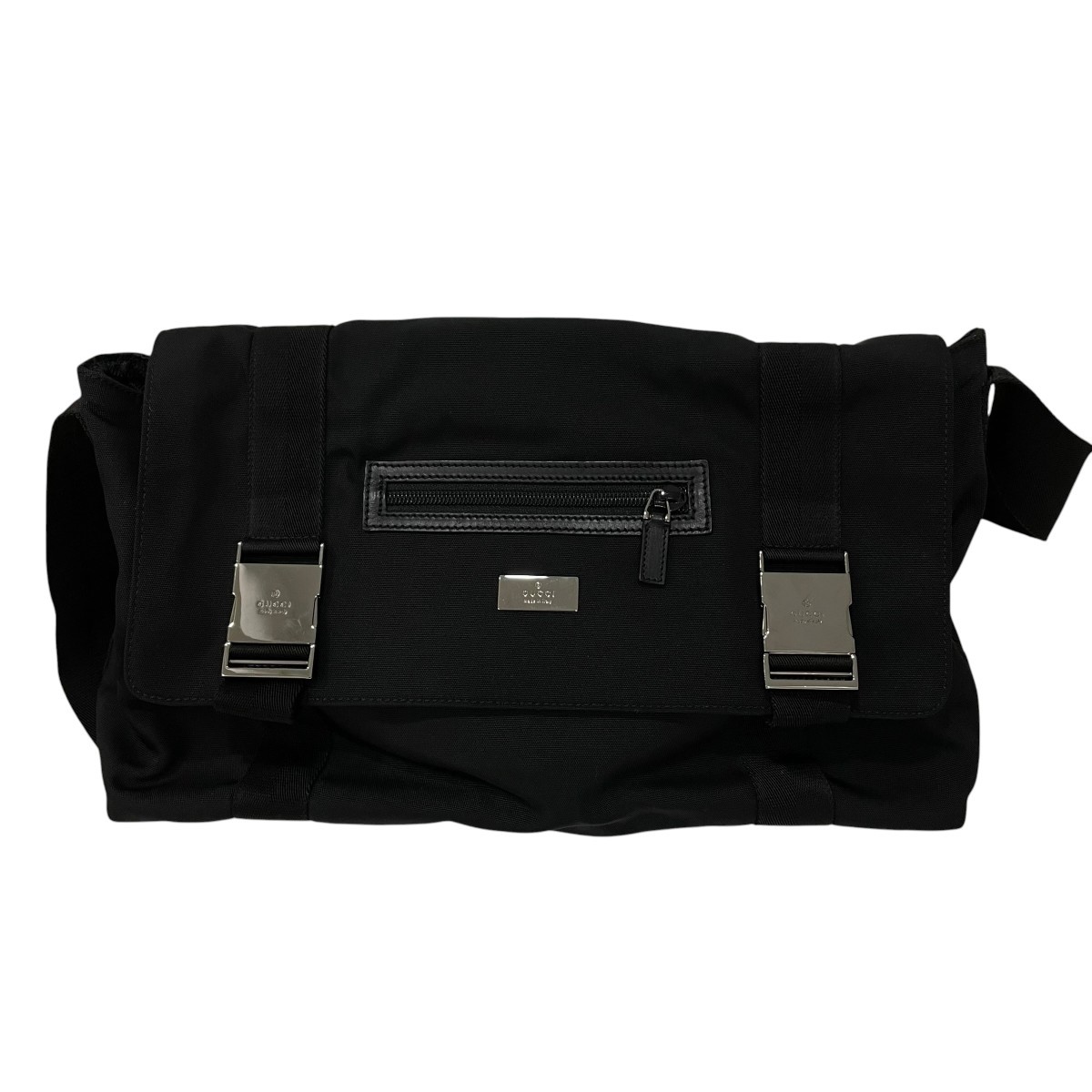 GUCCI Black Leather Shoulder Bag 45cm x 24cm x 17cm Excellent Condition