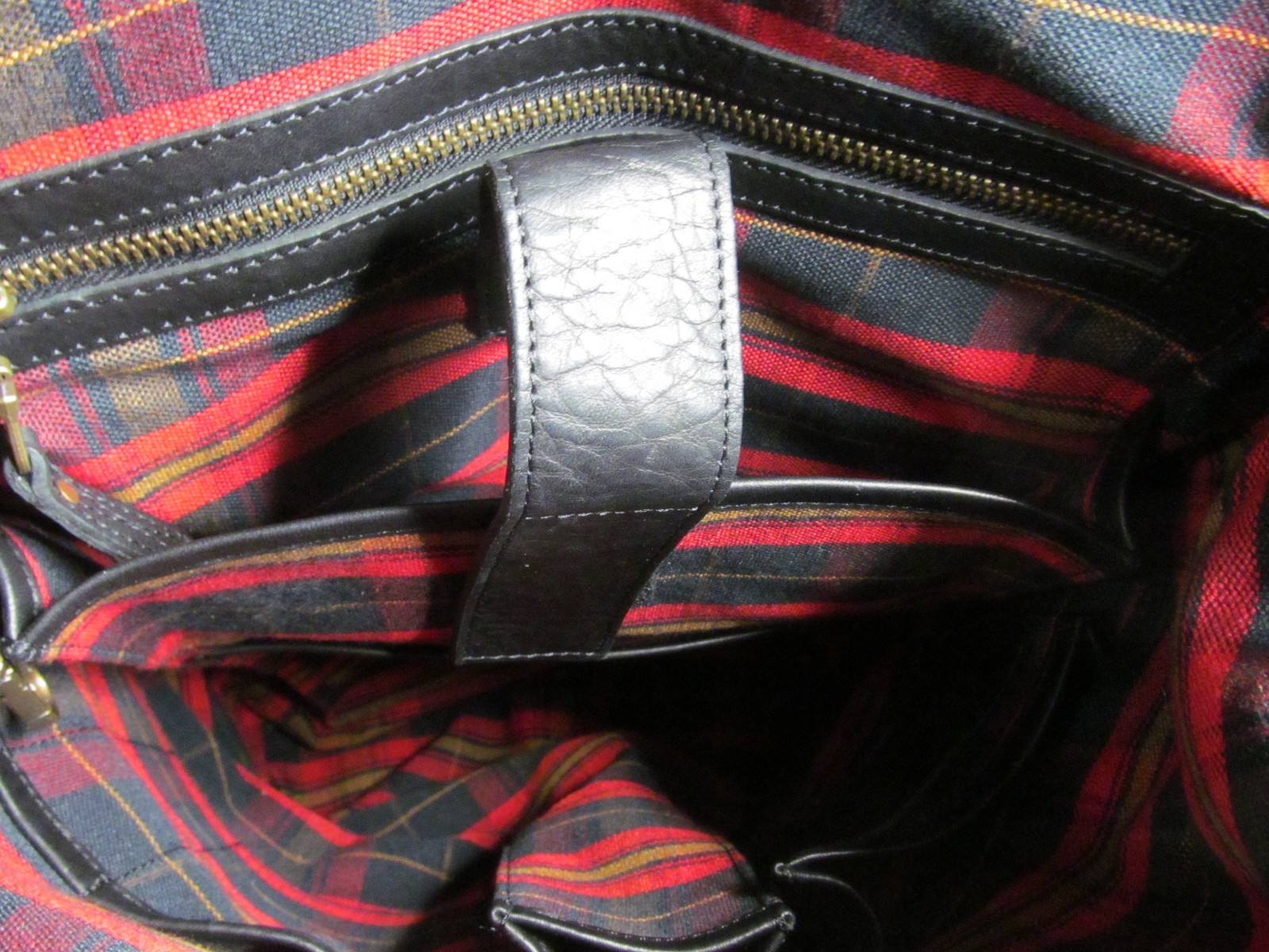 Will Leather Goods, Eugene, OR., Black Leather & Canvas 13″ Laptop Backpack, NWT