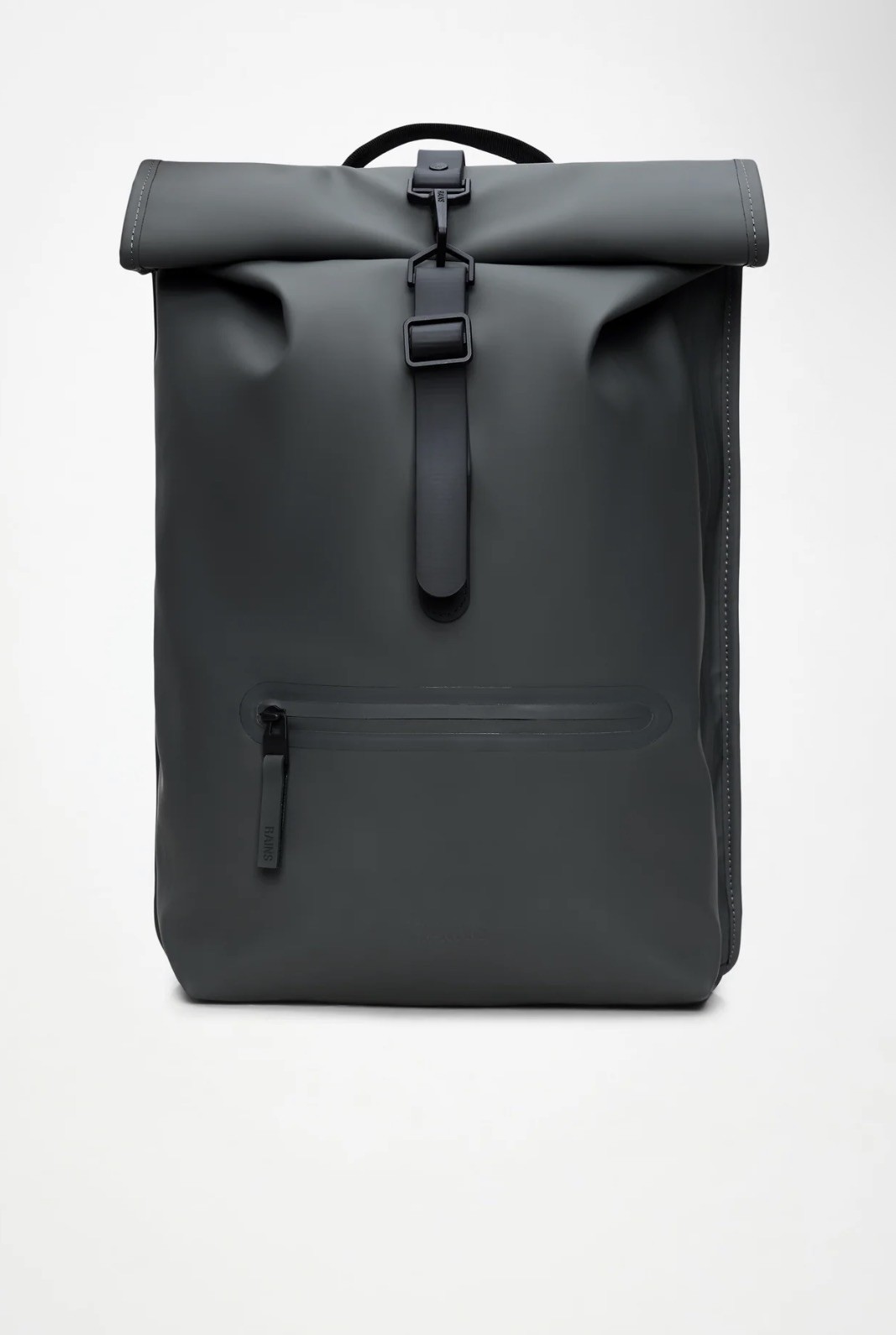 RAINS Rolltop Rucksack / black / waterproof / *BRAND NEW*