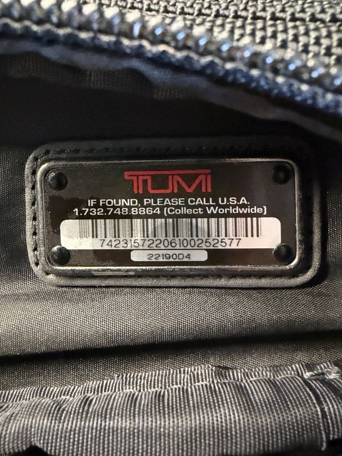 Tumi Alpha Dopp Kit 22190D4