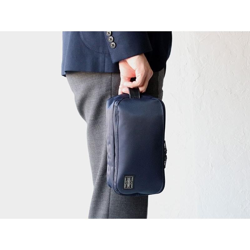 PORTER TIME Pouch 655-17877-10 (Color: Black) Yoshida & Co. Yoshida From Japan