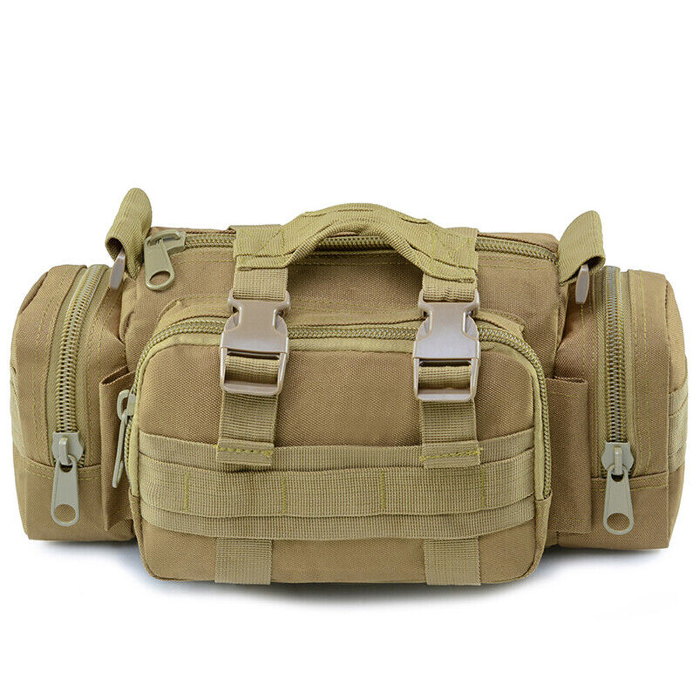 Tactical Waist Pack Molle Pouch Deployment Bag Utility Outdoor Camping Hiking