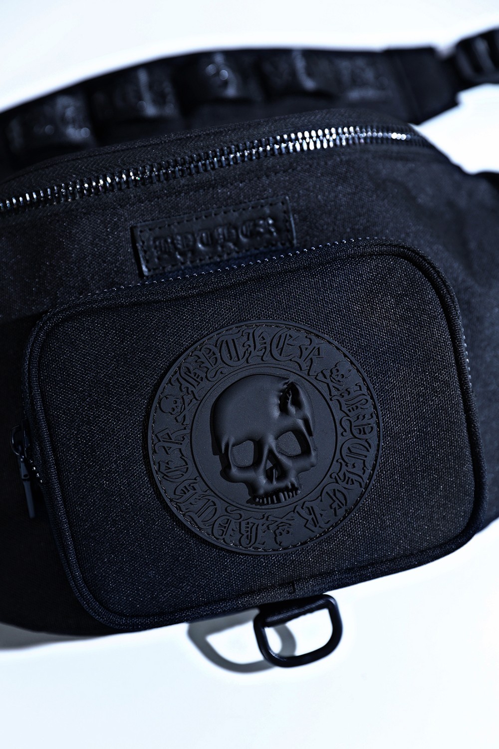 ByTheR Logo Patch Hip Sack Cross Bag