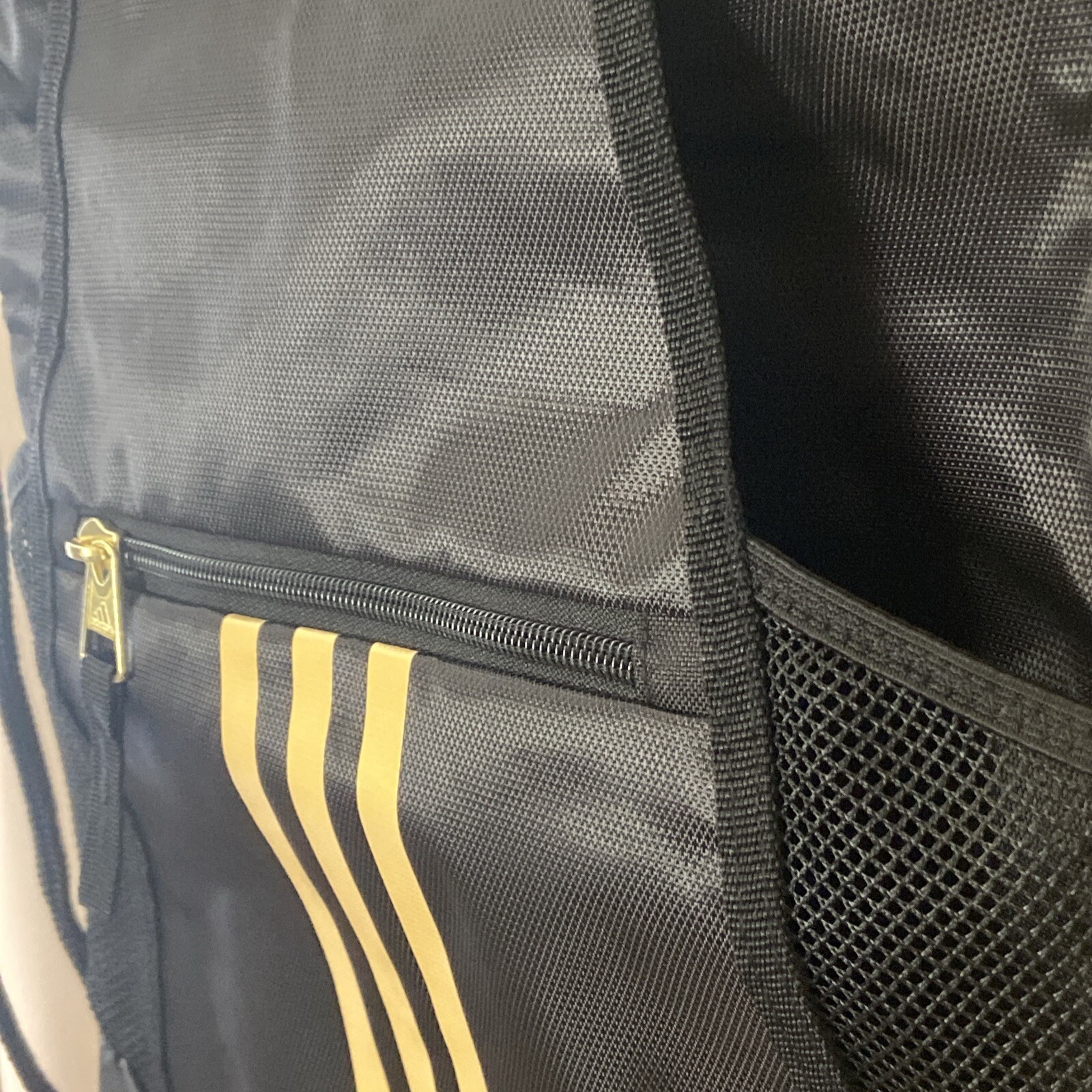 Adidas Alliance II Sackpack Drawstring Black/Gold Metallic