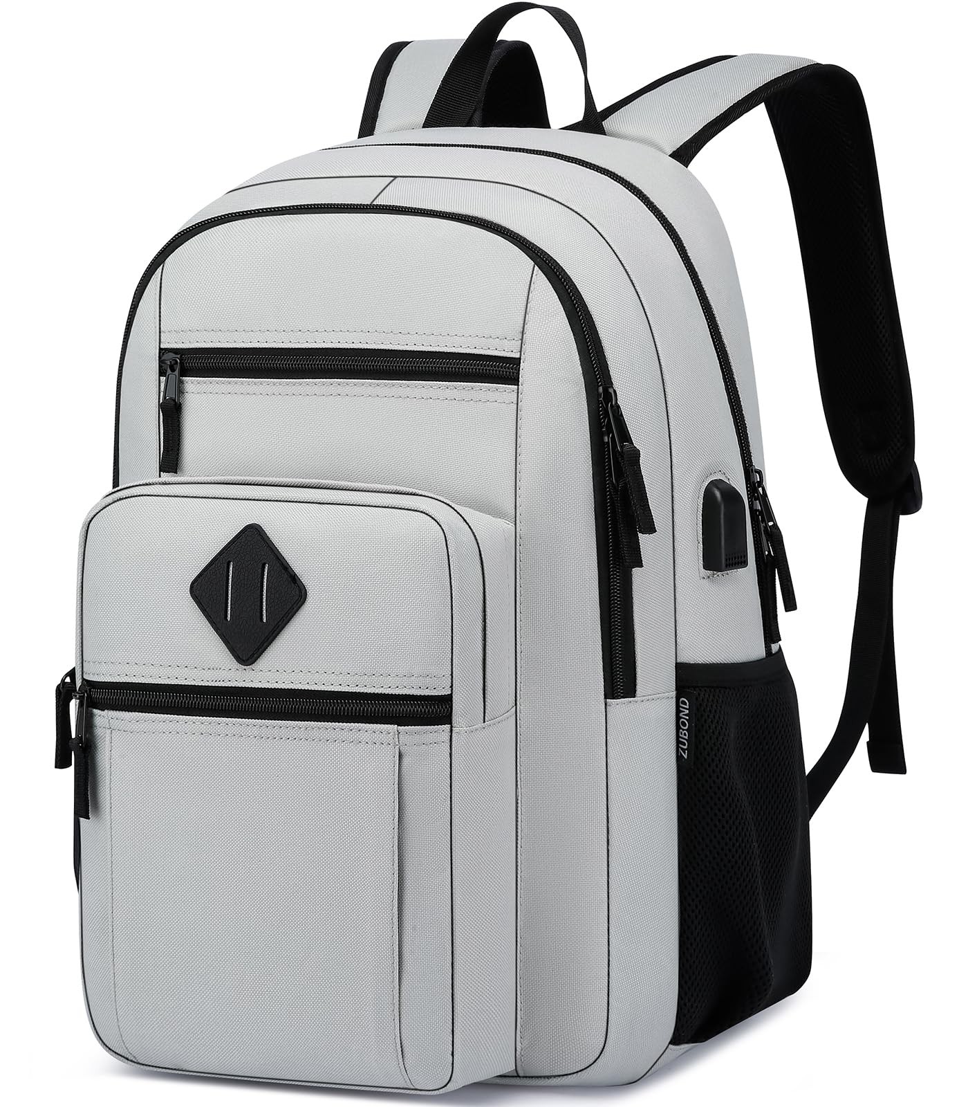 School Backpack Lightweight Boys Girls USB Port Fits 15.6 Inch Notebook Bag