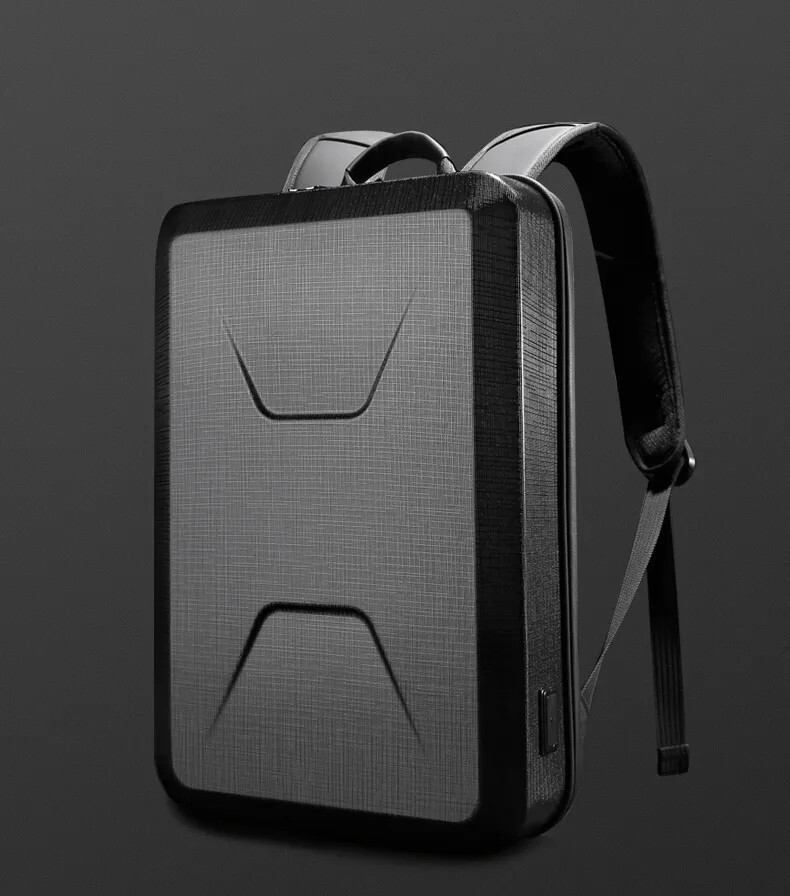 BANGE Hard Shell Backpack Men Anti-thief Business Backpacks 15.6″ Laptop Backpac
