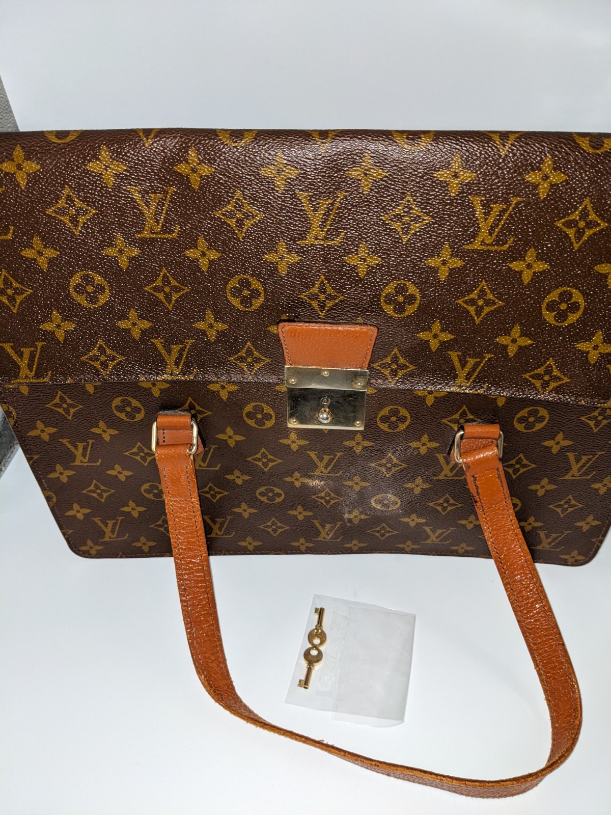 Vintage Louis Vuitton Monogram Briefcase | Classic 70s LV