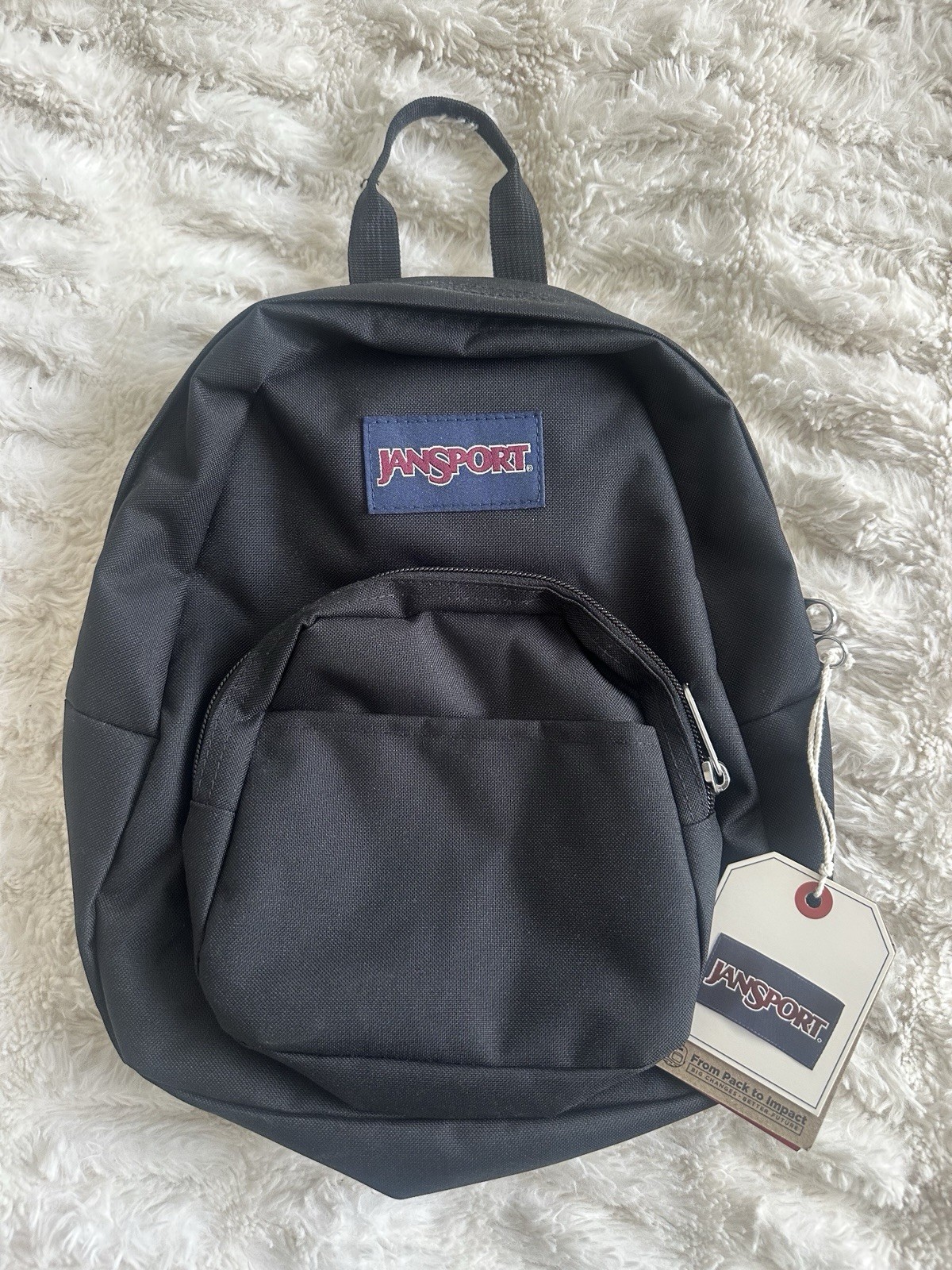 Jansport Mini Black Backpack-NEW WITH TAGS