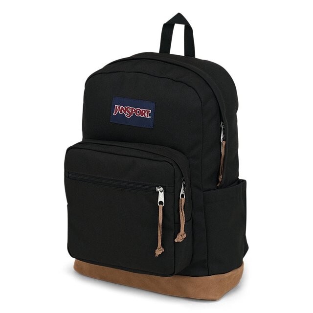 JanSport Right Pack Backpack, Durable Daypack with 15″ Laptop Sleeve, Black