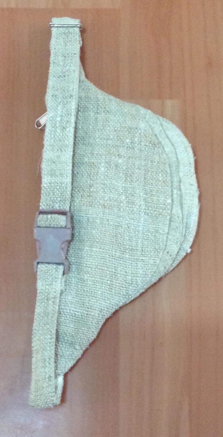 Natural Hemp Fanny Pack