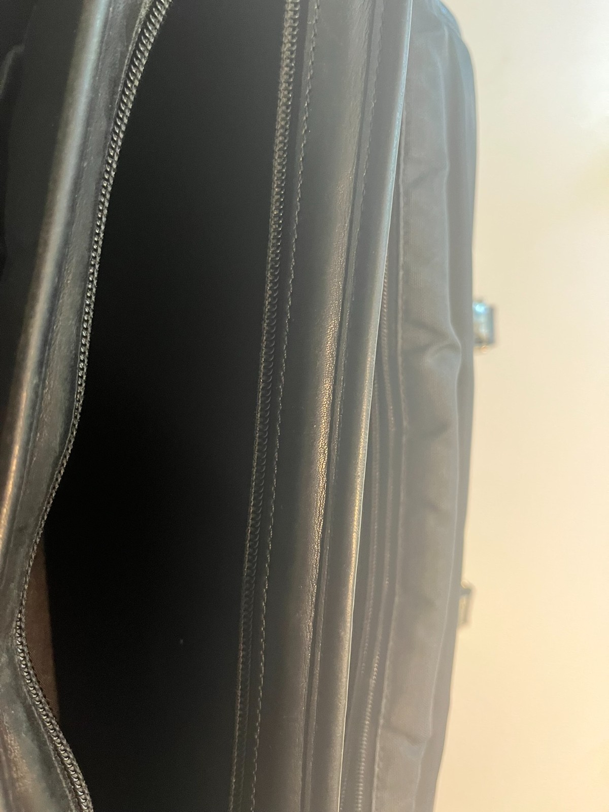 Vintage COACH Thompson Black Leather Briefcase Laptop Messenger Bag
