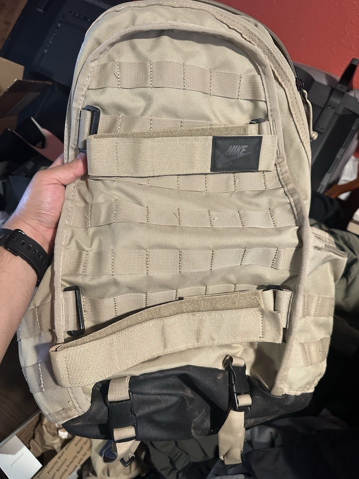 Nike Sportswear RPM Backpack Khaki Utility Skateboard Travel BA5971-072 Tactical