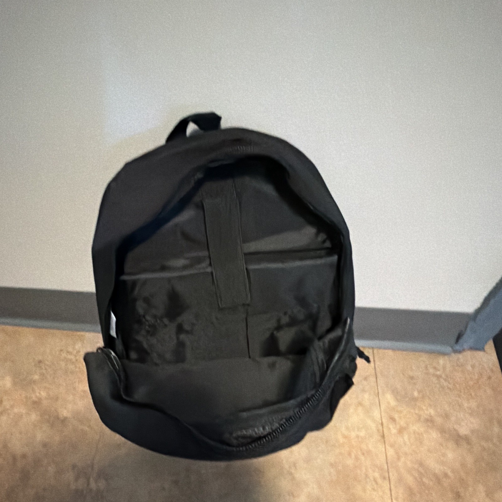 Rocksax Queen Graphic Print Backpack Black Medium Zip Pockets