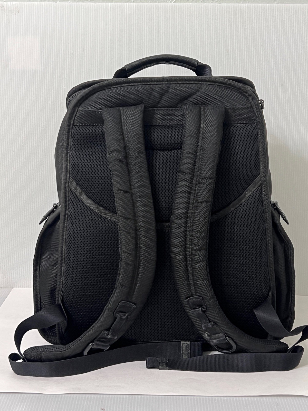 TUMI 26173D2 Alpha Compact Laptop Brief Pack Black Ballistic Nylon Backpack Bag