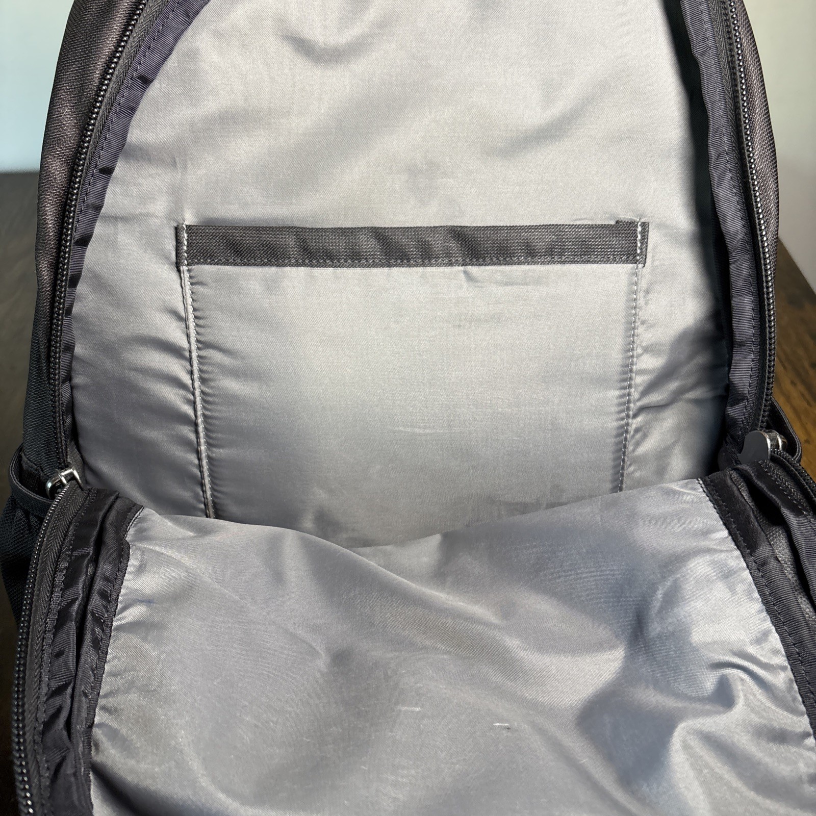 Nike Gatorade Black Backpack for Men Zip Closure Adjustable Strap
