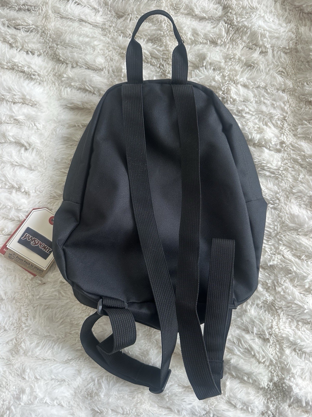 Jansport Mini Black Backpack-NEW WITH TAGS