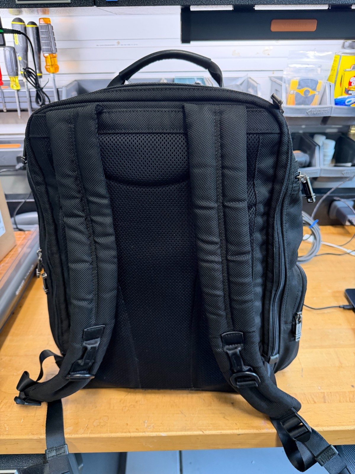 TUMI Alpha Bravo Kingsville Backpack Black