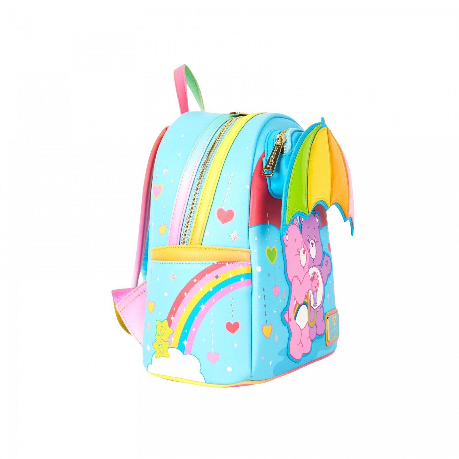 Care Bears Umbrella Rainbow Mini Backpack By Loungefly Multi-Color