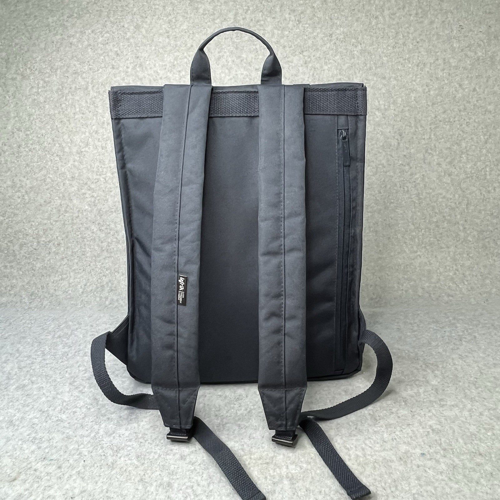 Lefrik Handy Backpack Navy Blue 15” Laptop Backpack Travel Daypack RPET