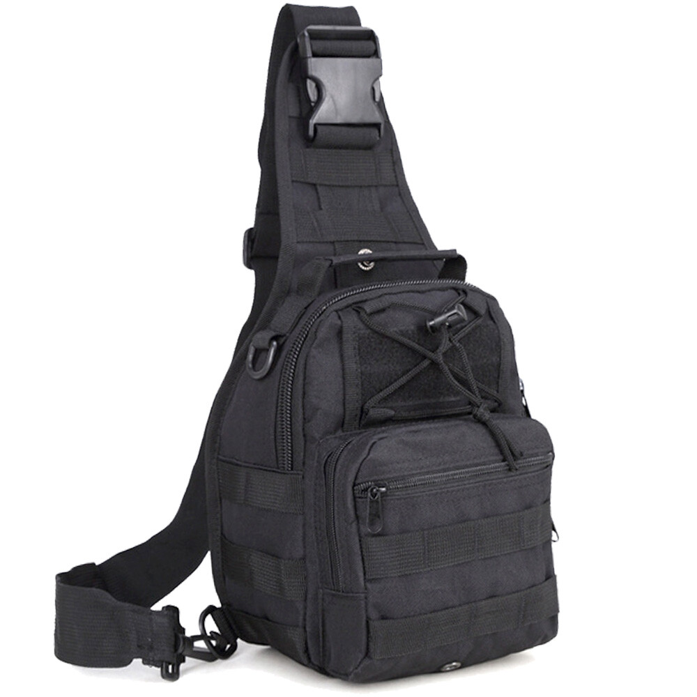 US Tactical Sling Bag for Men Small Military Rover Shoulder Backpack Chest Pack